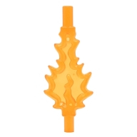 Lego plamen, průhledná oranžová (35032b TRANS-ORANGE)
